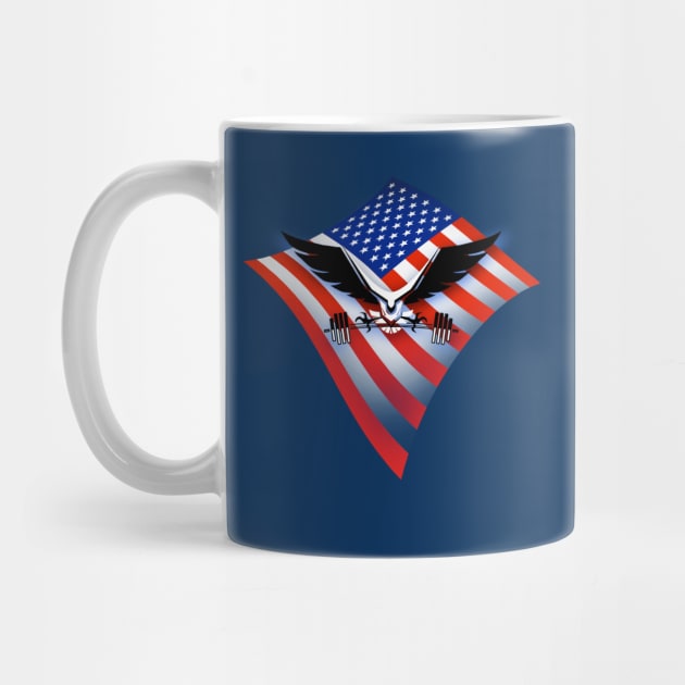 American Strong MUG design by DDGraphits